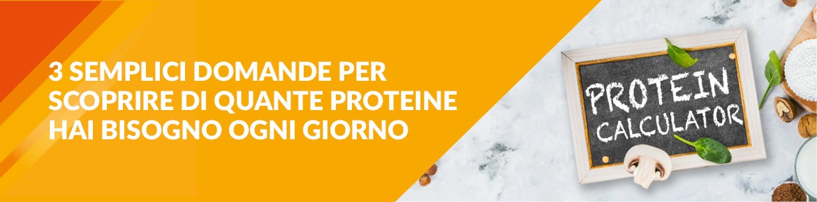 meritene calcolatore proteine